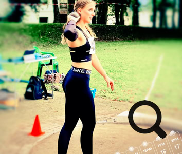 Morgaine Rosenke Kugelstoßen Deutsche Mehrkampfmeisterschaften Leichtathletik Fünfkampf 2026